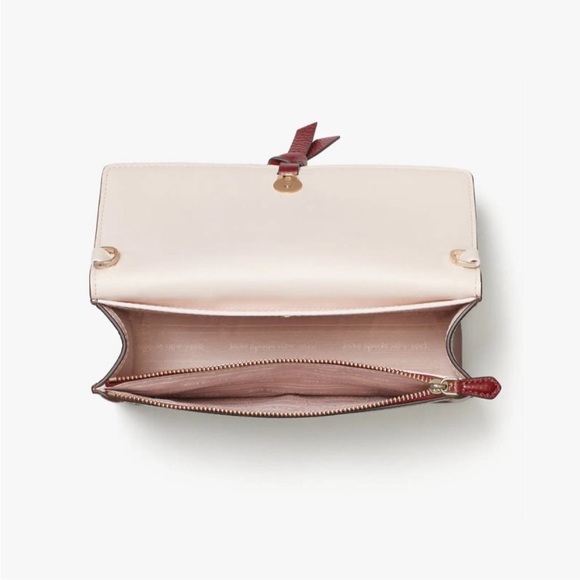 Kate spade New York Knot Pebbled Leather Flap Crossbody - Picture 4 of 9